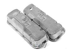 Couvercles de soupape Holley 241-84 M/T pour moteurs Big Block Chevy polis
