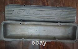 Couvercles de soupapes en aluminium à ailettes pour moteur Chevrolet Small-block