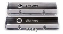 Couvercles de soupapes en aluminium à profil bas Elite II Series 4262 d'Edelbrock