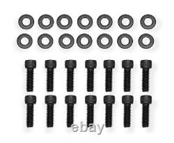 Couvercles de soupapes hauts en acier fabriqués HOLLEY 890004B Sniper pour Big Block Chevy