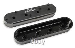 Couvre-culasse Holley GM Track Series 241-294 pour moteur Small Block Chevrolet Gen III/IV