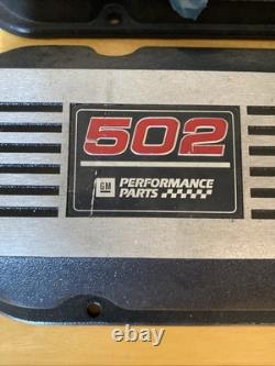 Couvre-culasses GM 502 pour gros bloc Chevy ZZ502 moteur crate BBC 12363956