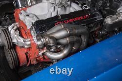 Cxracing Twin Turbo Manifold Intercooler Pour 67-69 Camaro Bbc Big Block Engine