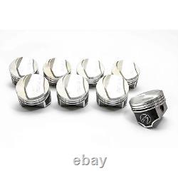 ENSEMBLE DE 8 PISTONS À DÔME DE 21CC FORGÉS ET REVÊTUS DE SPEED PRO POUR CHEVY BB 396 325/350HP. 030