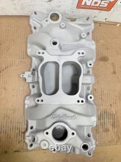 Edelbrock 2101 Performer Collecteur d'admission 55-86 Small Block Chevy 262-400ci