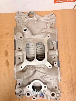 Edelbrock 2701 Performer EPS Collecteur d'admission pour petits blocs Chevy 1955-86 D'OCCASION