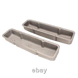 Edelbrock 41459 Couvercle de soupape classique pour petit bloc Chevy, satin