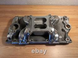 Edelbrock 7501 Collecteur d’admission Performer RPM Air Gap 1955-86 Small Block Chevy