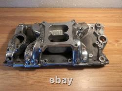 Edelbrock 7501 Collecteur d’admission Performer RPM Air Gap 1955-86 Small Block Chevy