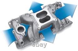 Edelbrock 7501 Performer RPM Petit Bloc Chevy Collecteur d'Admission AIR-Gap