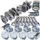 Ensemble Rotatif Eagle Small Block Chevy Street & Strip 383 Ci, Arri&egrave;re En 2 Pi&egrave;ces