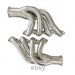 Grand Bloc Pour Chevy BBC Collecteurs en Acier Inoxydable V-BAND Twin Turbo 427 454 396 502 572