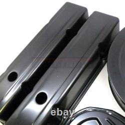 Habillage de moteur Small Block Chevy avec couvercles de soupapes hauts et filtre à air 14 SBC 283-350