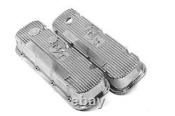 Holley M/t Valve Covers 241-84 Chevy Bbc 396 427 454 Poli