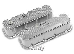 Holley Tall M/t Valve Covers Pour Big Block Chevy Moteurs Finition Polie 241-151