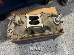 Intake Edelbrock Performer RPM pour gros blocs Chevy à port ovale