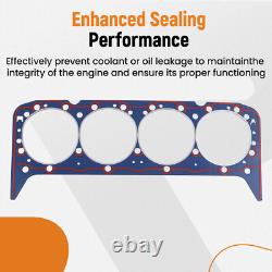 Kit complet de joints de moteur pour Chevy 283 350 V8 1955 - 1980 Small Block (SBC)