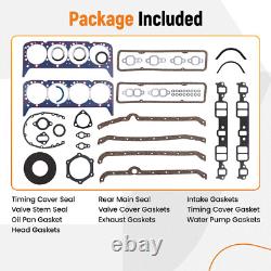 Kit complet de joints de moteur pour Chevy 283 350 V8 1955 - 1980 Small Block (SBC)