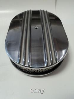 Kit d'embellissement moteur en aluminium fin nostalgique 87up Small Block Chevy SBC à boulon central