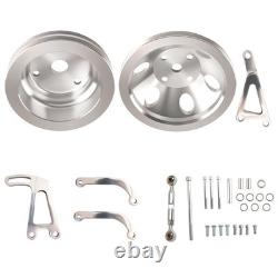 Kit d’entraînement des accessoires moteur LWP pour Chevy Small Block 283-350 1963-87 pompe longue