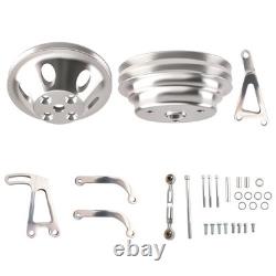 Kit d’entraînement des accessoires moteur LWP pour Chevy Small Block 283-350 1963-87 pompe longue
