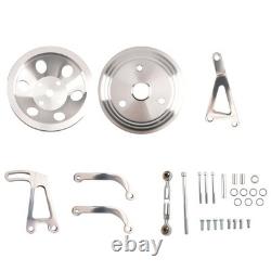 Kit d’entraînement des accessoires moteur LWP pour Chevy Small Block 283-350 1963-87 pompe longue