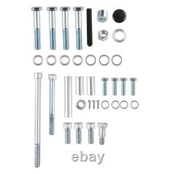 Kit de chrome pour petit bloc pour Chevrolet 302 305 350 400 avec pompe à eau longue 1958-1995