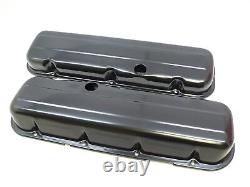 Kit de décoration de moteur Black BBC Big Block Chevy, carter d'huile, filtre à air 396 454 427 402