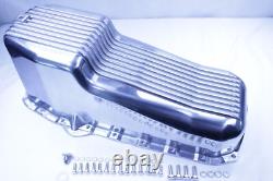 Kit de décoration de moteur poli à ailettes court pour Small Block Chevy SBC 350 400 de 1958 à 1979