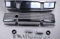 Kit de décoration de moteur rétro à ailettes courtes SBC 283-350 pour Chevy Small Block 1958-79