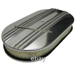 Kit de décoration de moteur rétro à ailettes courtes SBC 283-350 pour Chevy Small Block 1958-79