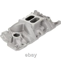 Kit de haut moteur Small Block Chevy avec culasses Flo-Tek, compatible avec les arbres à cames à tappets plats