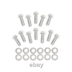 Kit de haut moteur Small Block Chevy avec culasses Flo-Tek, compatible avec les arbres à cames à tappets plats