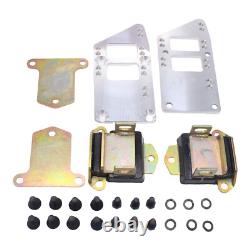 Kit de montage moteur en aluminium billet pour échange de moteur LS pour Small Block Chevy Chevelle Camaro