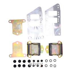 Kit de montage moteur en aluminium billet pour échange de moteur LS pour Small Block Chevy Chevelle Camaro