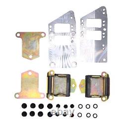 Kit de montage moteur en aluminium billet pour échange de moteur LS pour Small Block Chevy Chevelle Camaro
