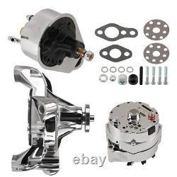 Kit de moteur Chrome Long pour petits blocs Chevy 1969-87 Camions légers Direct
