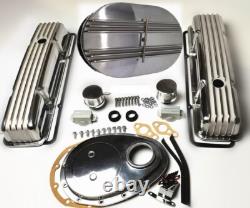 Kit de personnalisation du moteur à ailettes courtes SBC Small Block Chevy 283 305 327 350 1958-79