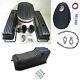 Kit De Personnalisation Moteur Court Noir à Ailettes Pour Small Block Chevy Sbc 283 350 400 De 1958 à 1979