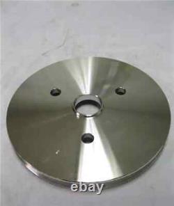 Kit de pompe à eau en aluminium chromé courte pour Small Block Chevy + poulie de vilebrequin à 1 rainure