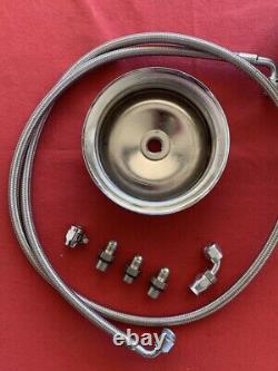 Kit de pompe de direction assistée Mustang II pour moteur Chevrolet Small Block Chevy à longue pompe