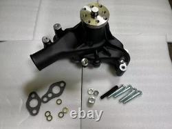 Kit de poulies moteur serpentine complet Small Block Chevy avec support A/C, direction assistée, alternateur / kit de support SBC