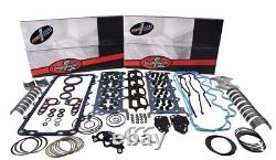 Kit de réassemblage de segments de moteur Enginetech RMC350A pour GM/Chevy 5.7L/350 Small Block de 67 à 85