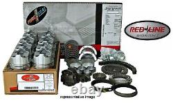 Kit de reconstruction de moteur avec pistons à plat pour Chevrolet GMC 350 5.7L de 1967 à 1985