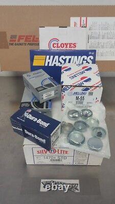 Kit de reconstruction de moteur pour petit bloc Chevy SBC 67-85 Kit de révision GM 5.7L V8