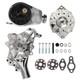Kit De Reconstruction Moteur Chrom&eacute; Long Pour Small Block Chevy 1969-87, Remplacement Direct