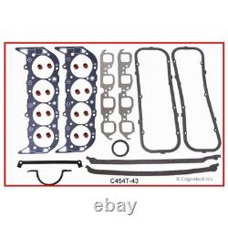 Kit de reconstruction pour camion, fourgonnette, SUV Chevy GMC 1980-1990 7.4L 454 Big Block perçage 4.250