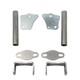 Kit De Supports Moteur Chevy Petit Bloc Et Gros Bloc Qa1 Pour Traverse Tubulaire Qa1
