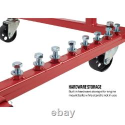 Levier de moteur, montage à quatre points, 1 500 lb, compatible avec Small Block/Big Block Chevy