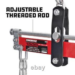 Levier de moteur, montage à quatre points, 1 500 lb, convient aux moteurs Small Block/Big Block Chevy